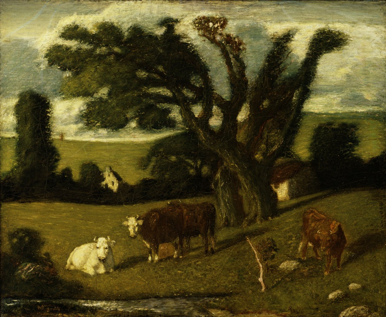 Pastorale studie door Albert Pinkham Ryder