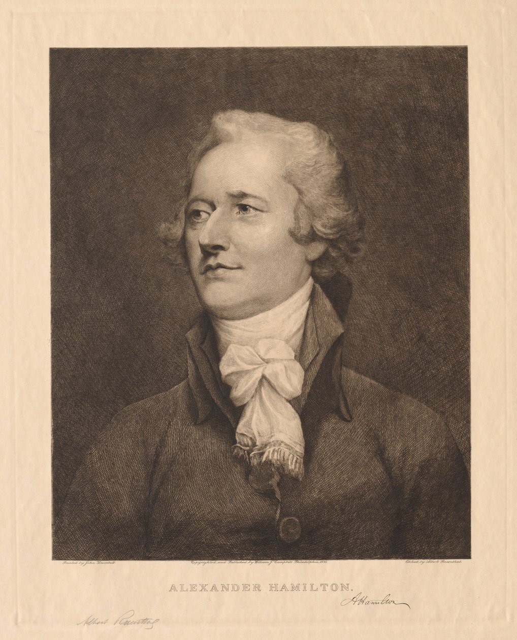 Alexander Hamilton, 1895 door Albert Rosenthal