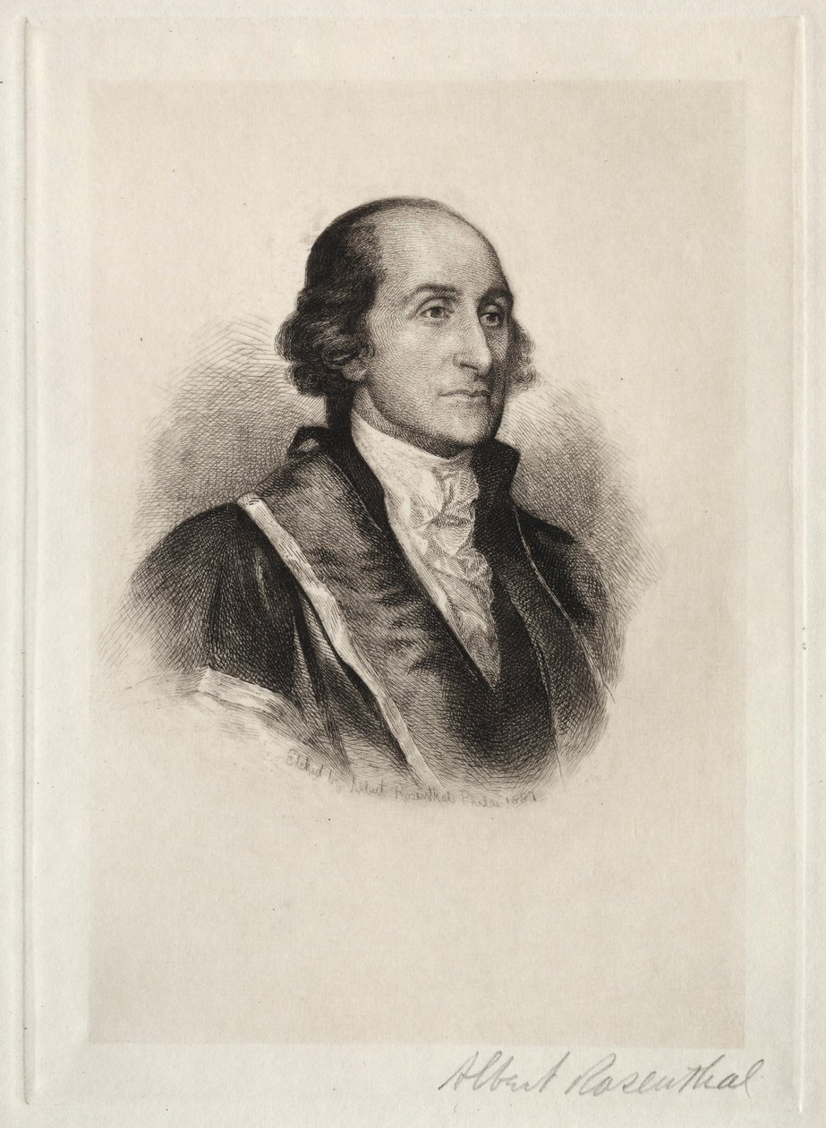 John Jay, 1887 door Albert Rosenthal