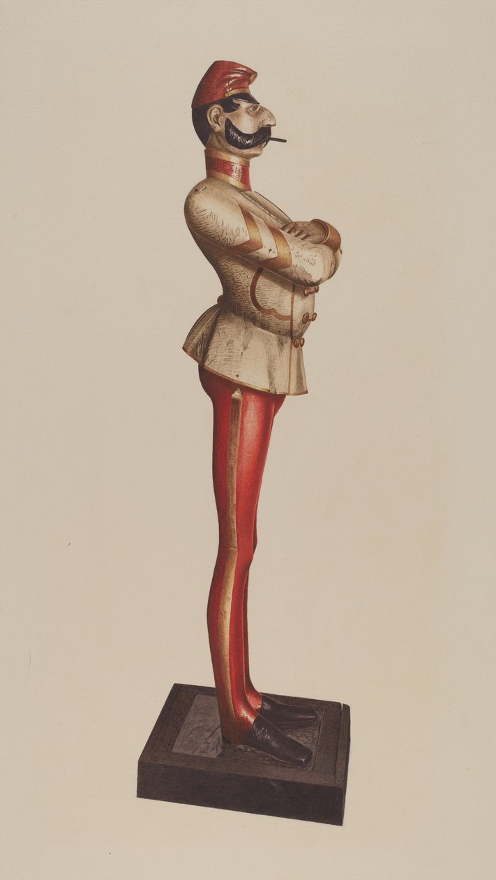 Sigarenwinkelfiguur door Albert Ryder