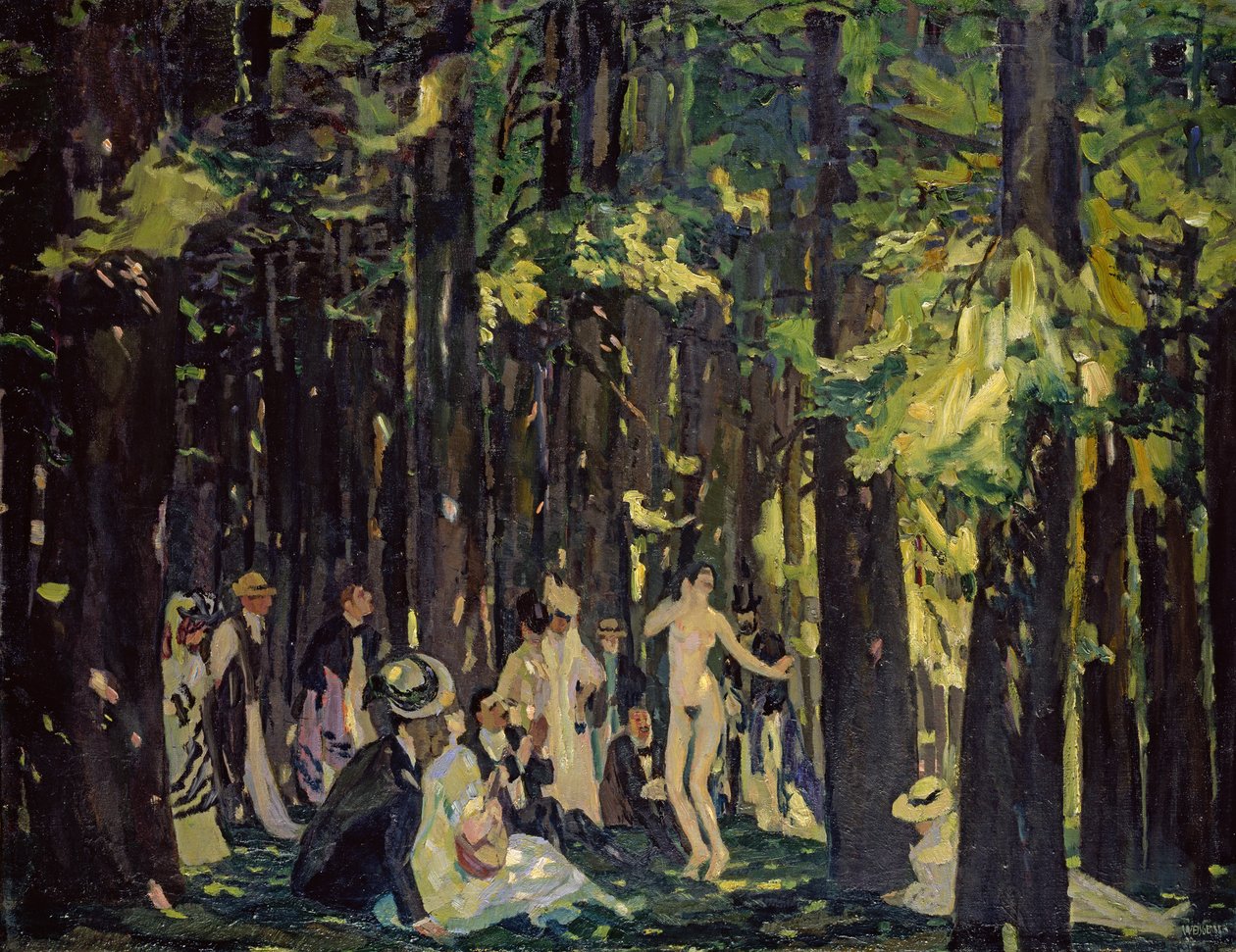 Zomerdag door Albert Weisgerber