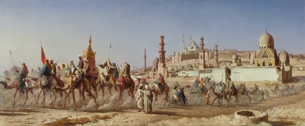 De Karavaan, 1872 door Alberto Bozzo