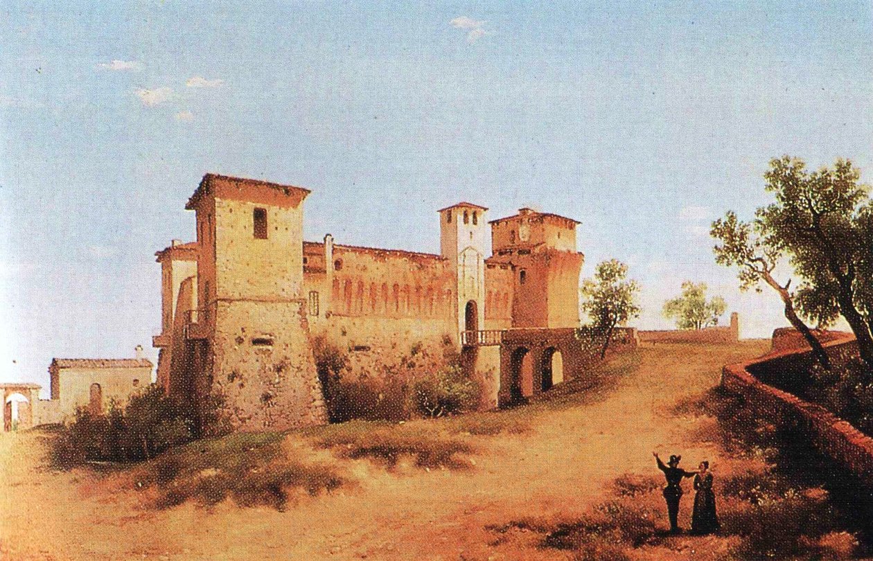 Il Castello di Felino door Alberto Pasini