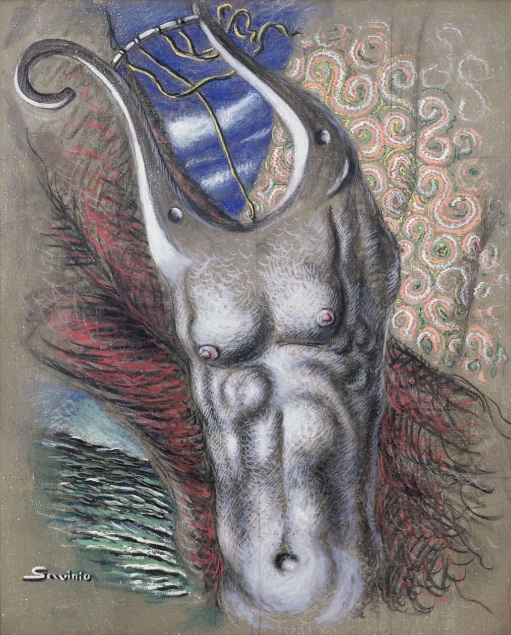 Orpheus door Alberto  Savinio