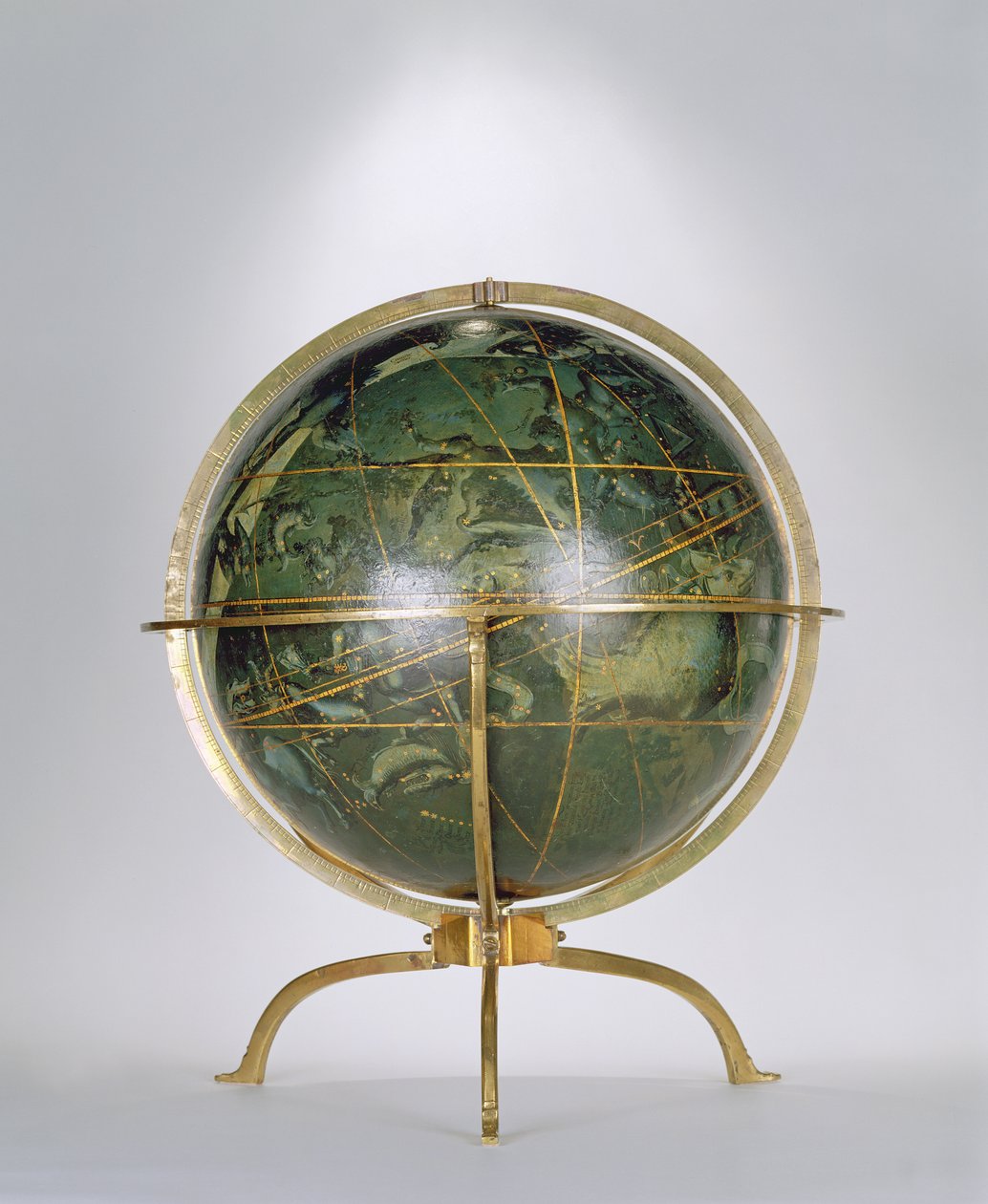 Hemelglobe, een van een paar bekend als de 