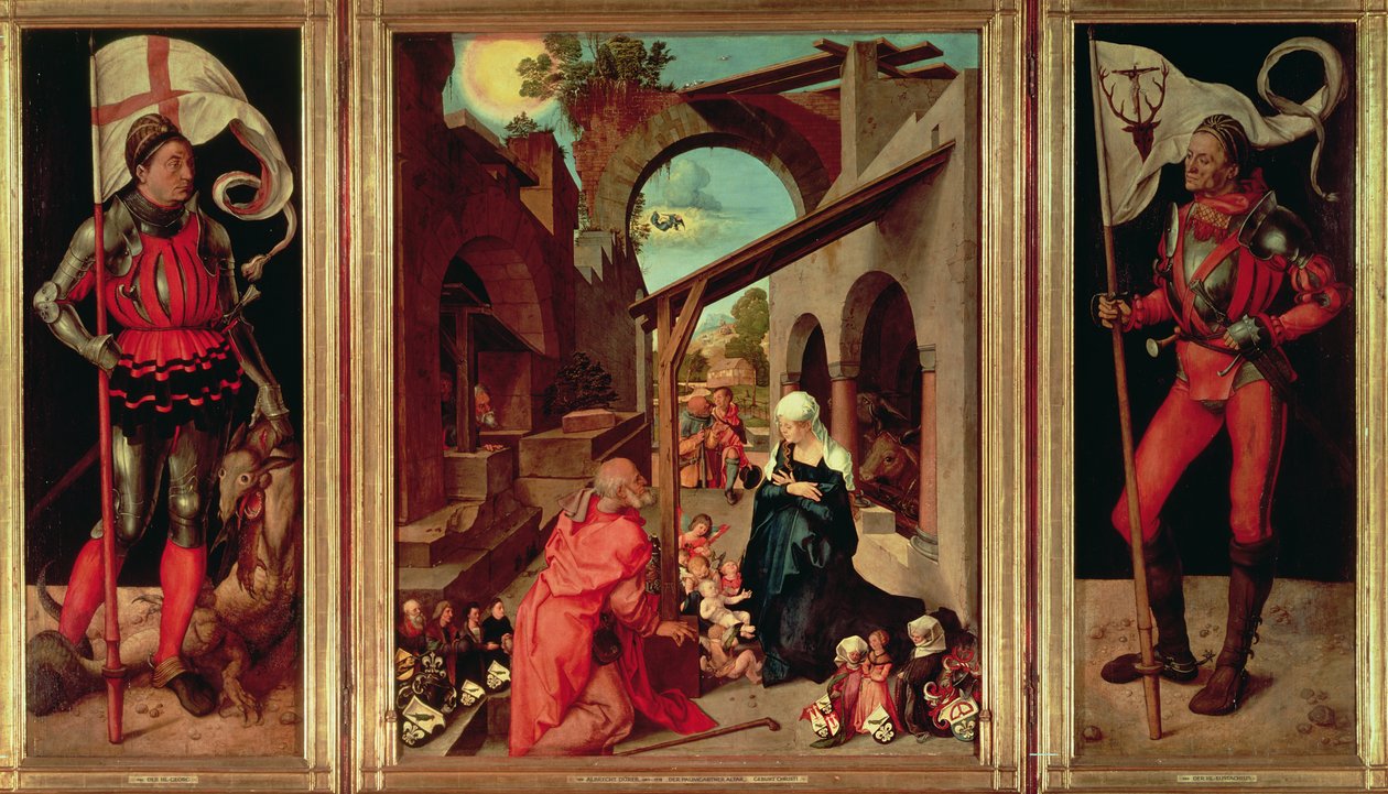 Paumgartner altaarstuk, ca. 1500 door Albrecht Dürer