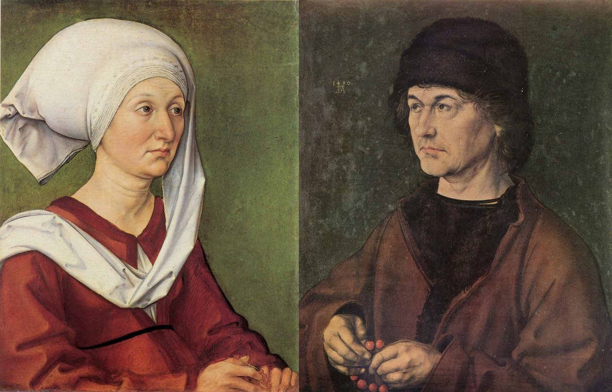 Portret diptiek van Dürer