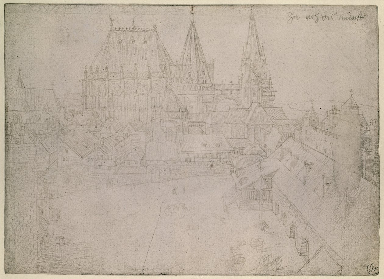 De Dom van Aken, 1520 door Albrecht Dürer
