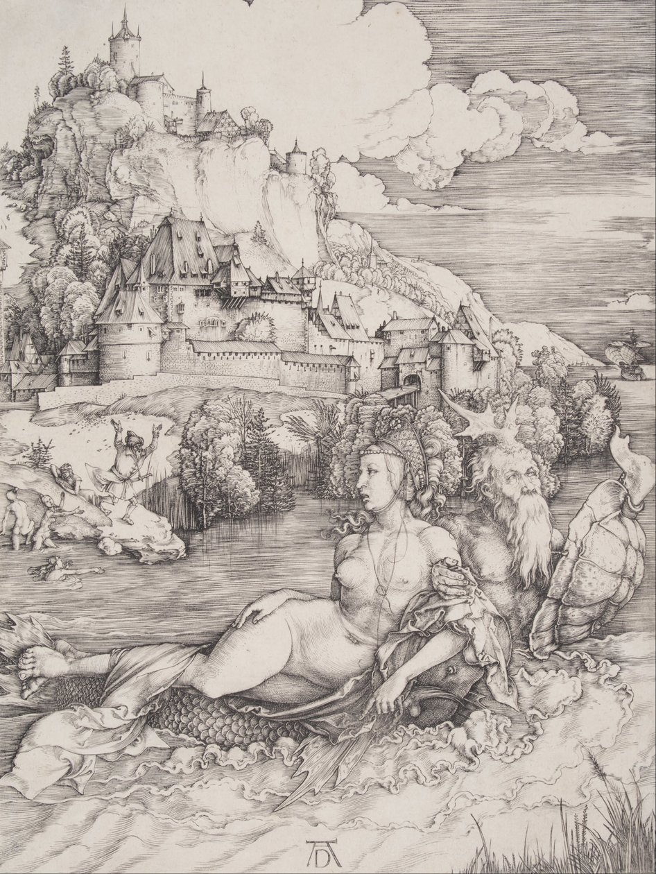 Het zeemonster door Albrecht Dürer