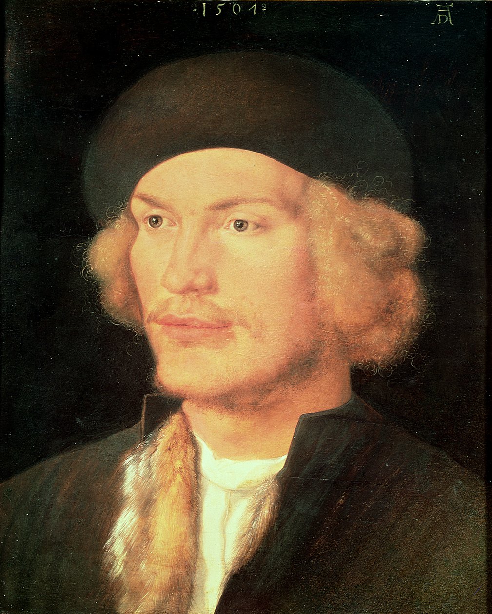 Jonge Man, 1507 door Albrecht Dürer