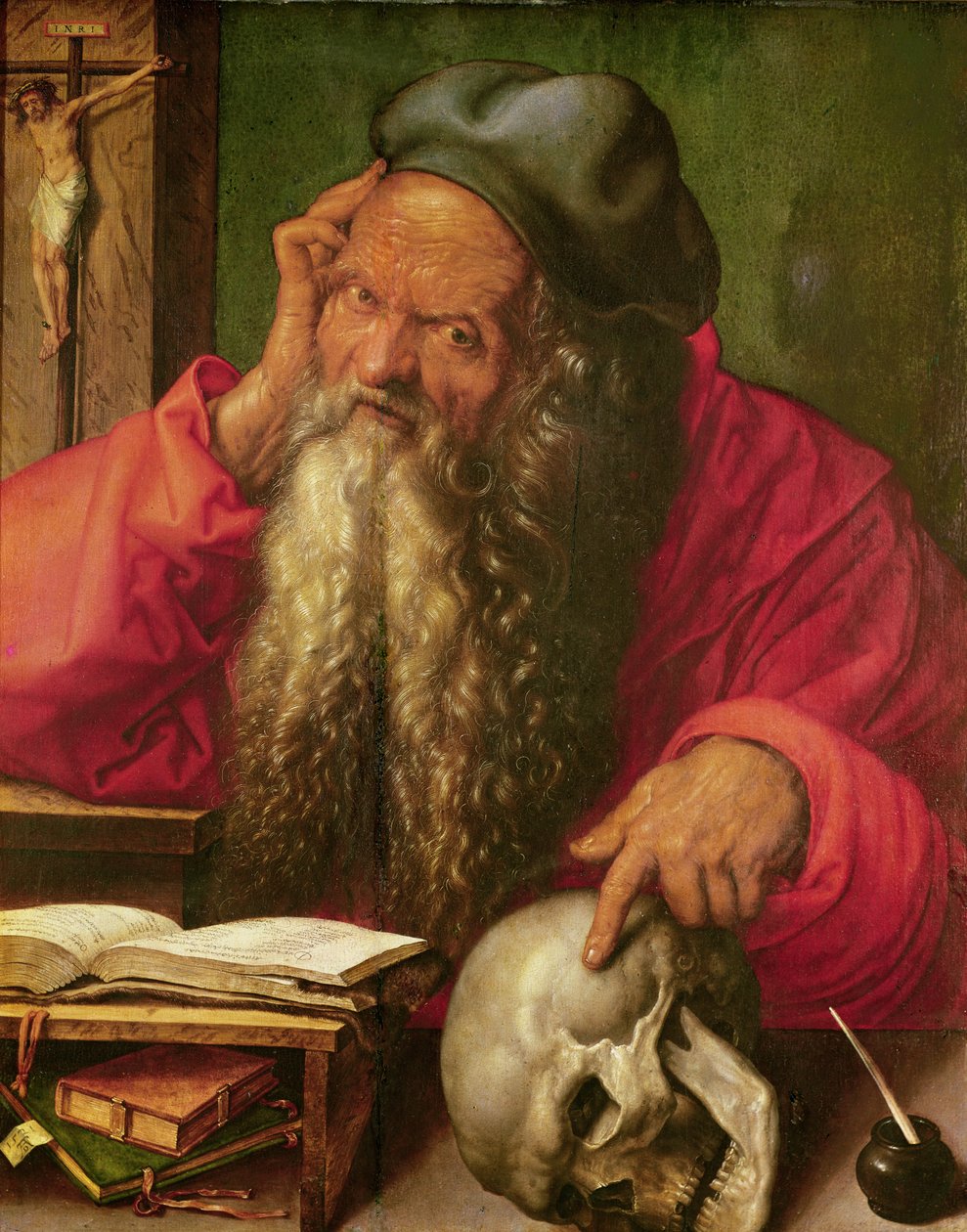 Portret van Sint Hiëronymus, 1521 door Albrecht Dürer