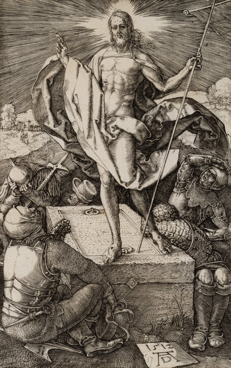 De Opstanding, uit De Passie door Albrecht Dürer
