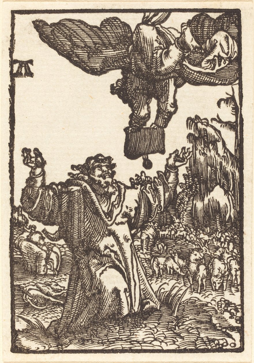 Aankondiging aan Joachim door Albrecht Altdorfer