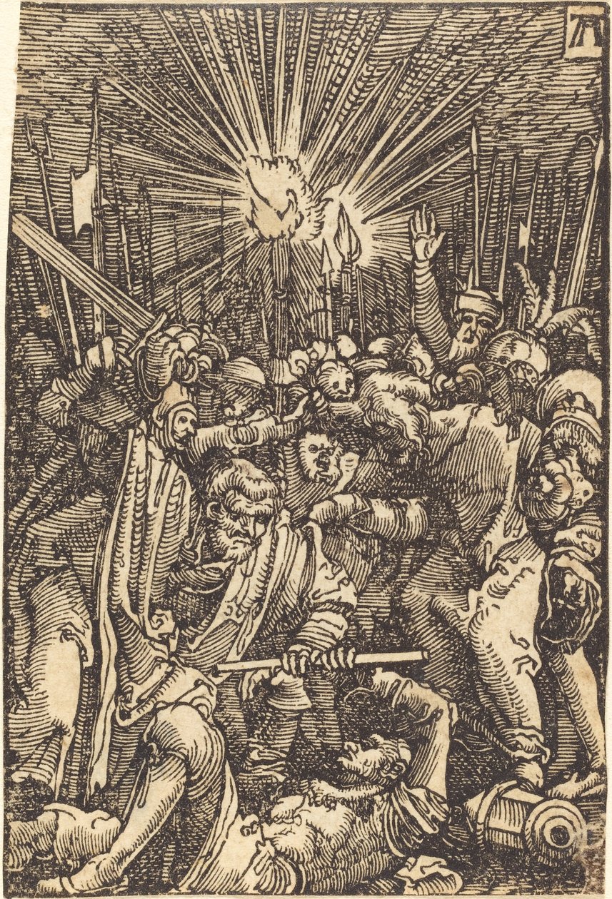 Christus gevangen genomen door Albrecht Altdorfer