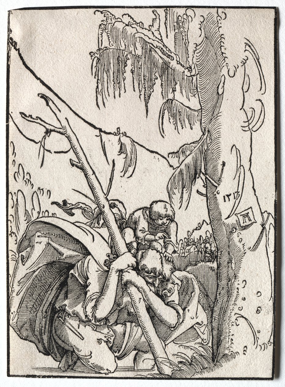 Sint Christoffel door Albrecht Altdorfer