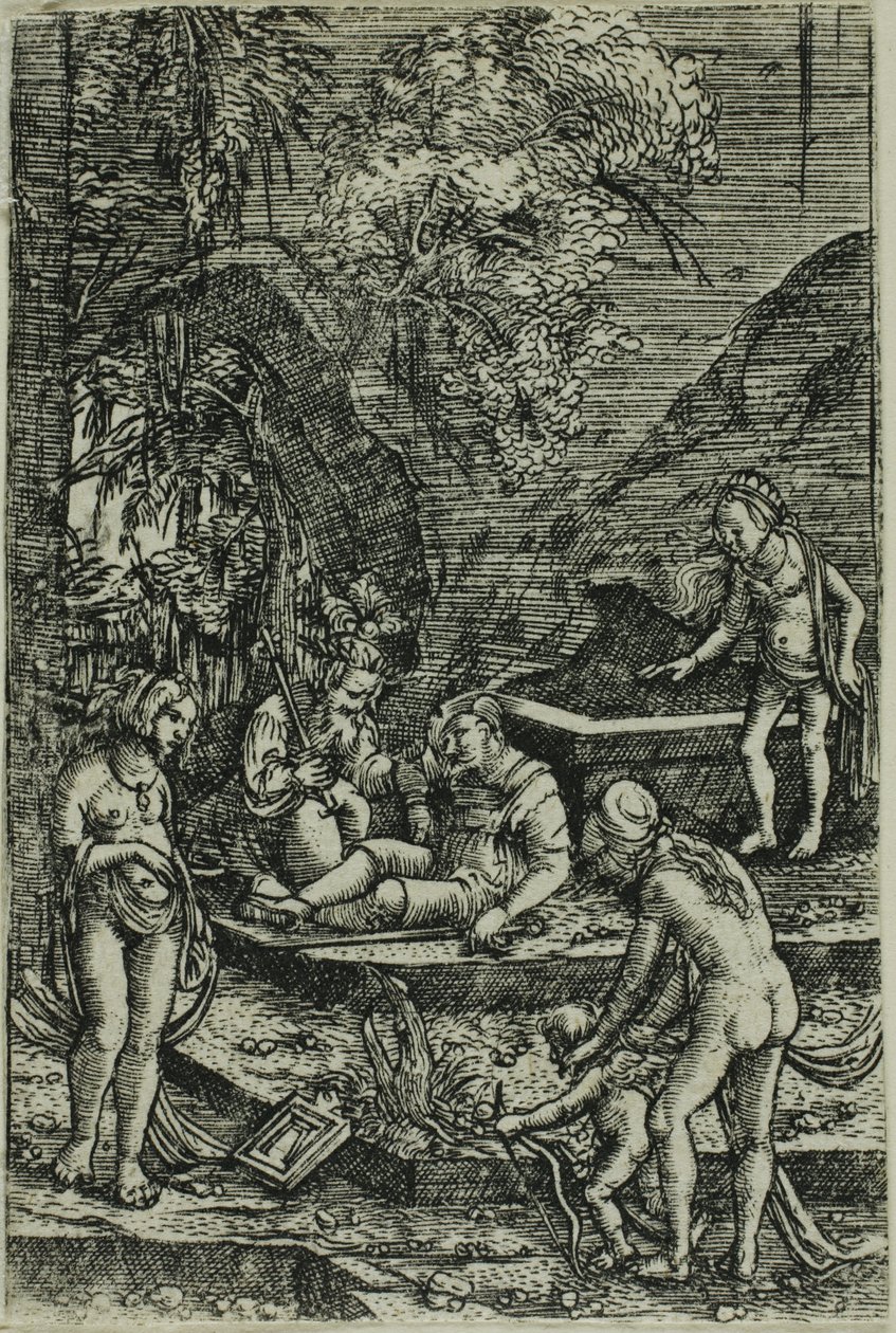 De droom van Parijs door Albrecht Altdorfer