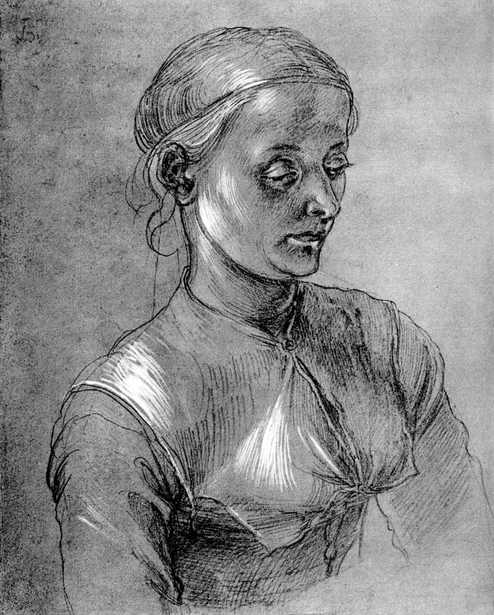 Agnes, 1497, 1936 door Albrecht Dürer