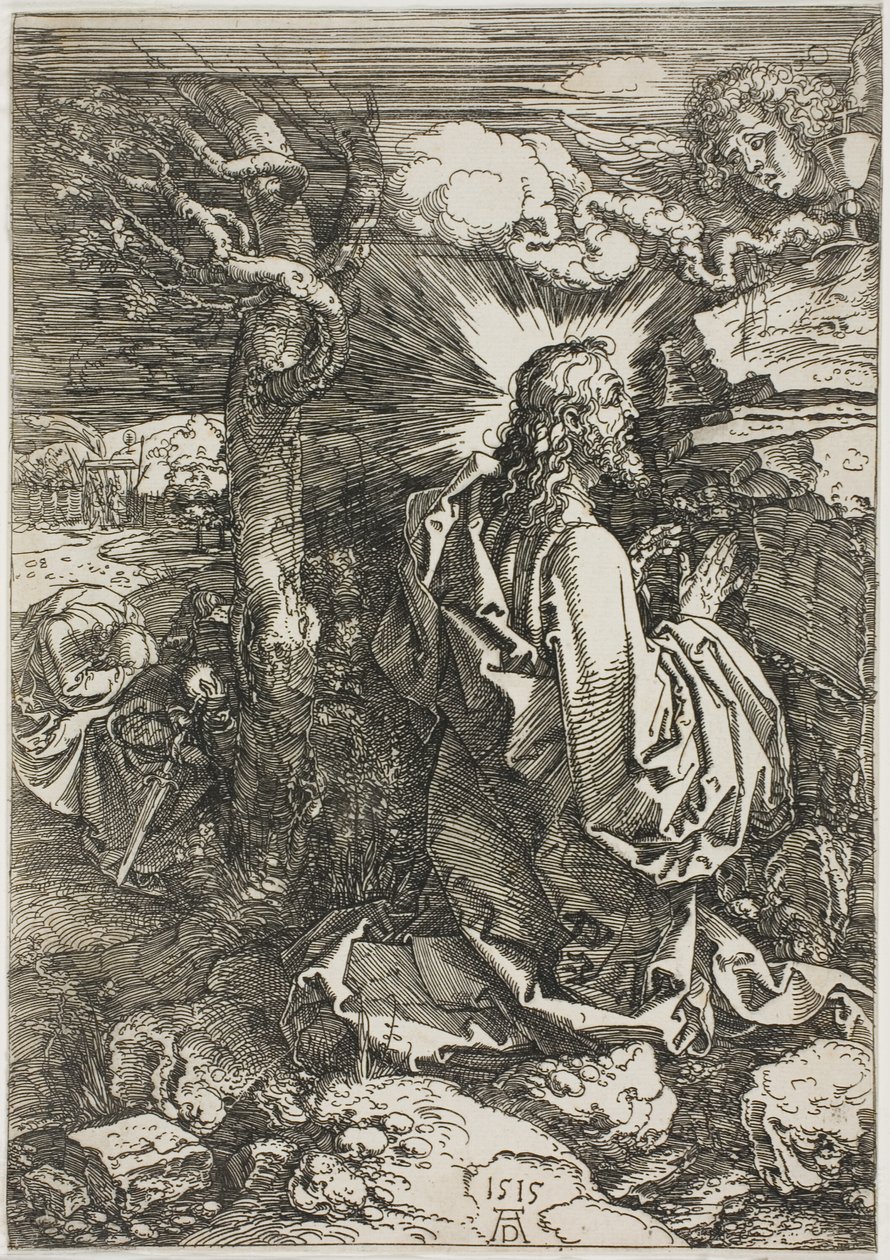 Agonie in de tuin door Albrecht Dürer