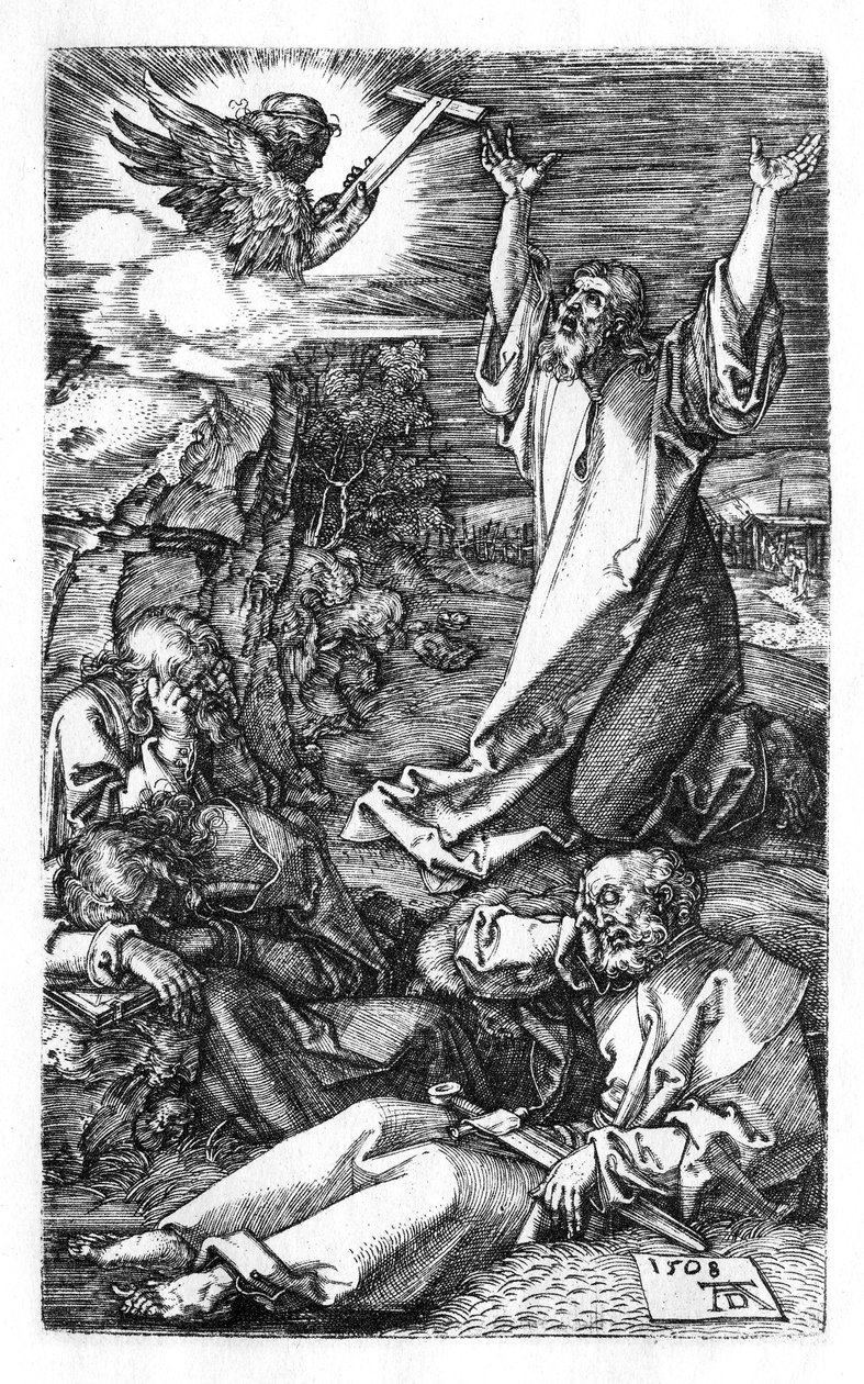 Agonie in de tuin door Albrecht Dürer