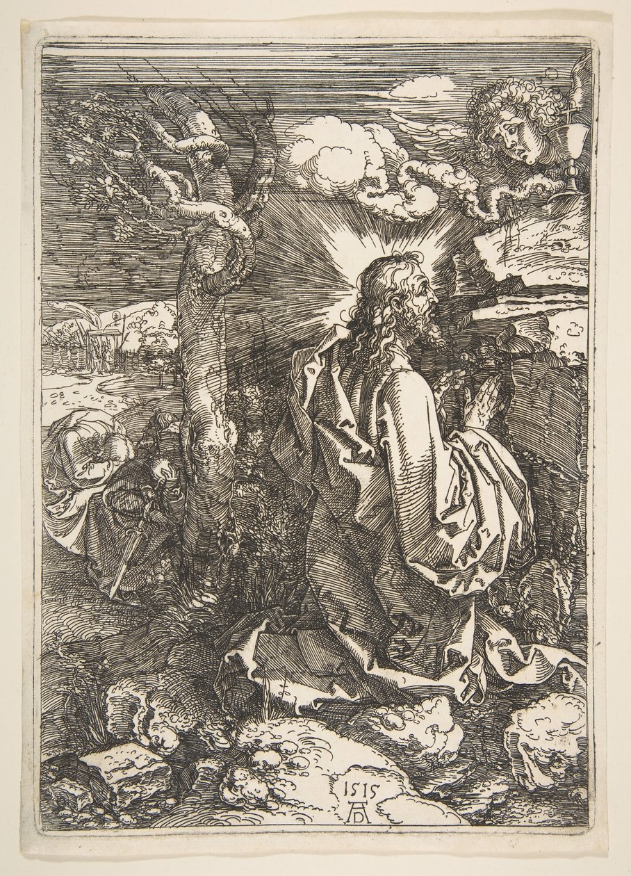 Agonie in de tuin door Albrecht Dürer