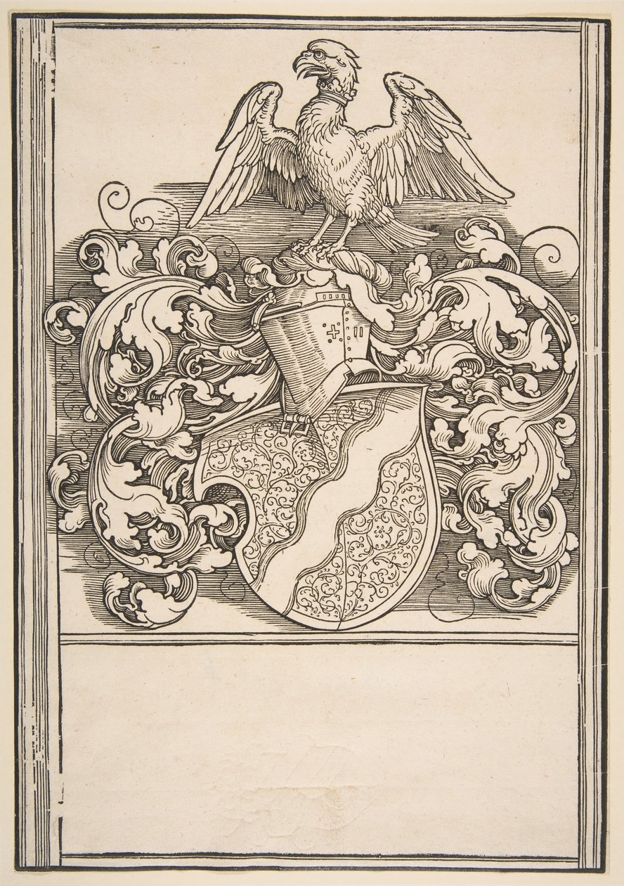 Wapenschild van Michel Beheim door Albrecht Dürer