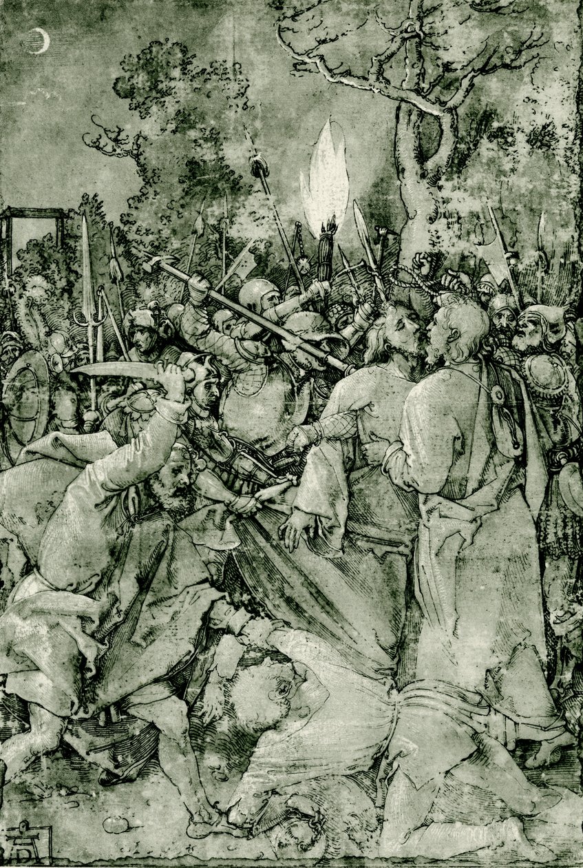 Gevangenneming van Christus door Albrecht Dürer