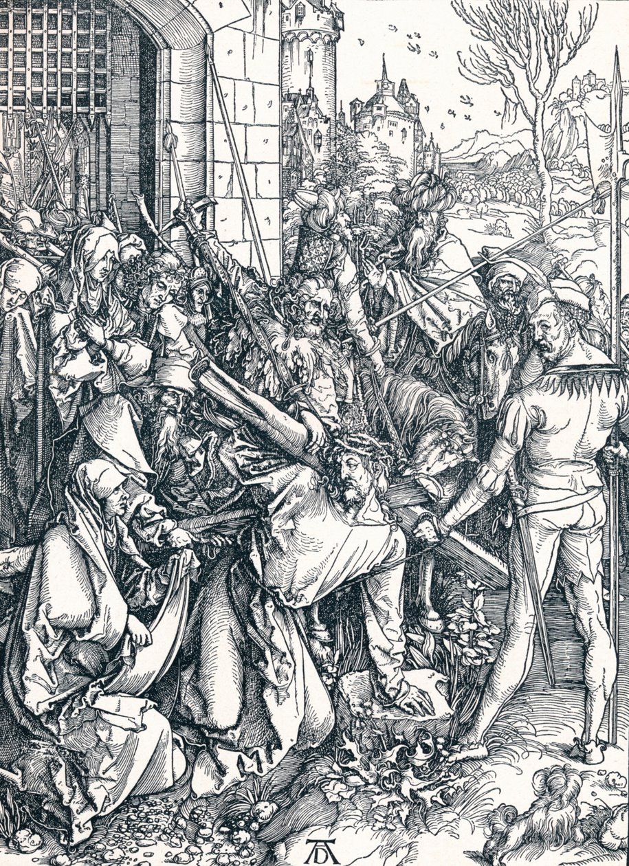 Christus Draagt het Kruis, 1498 1906 door Albrecht Dürer