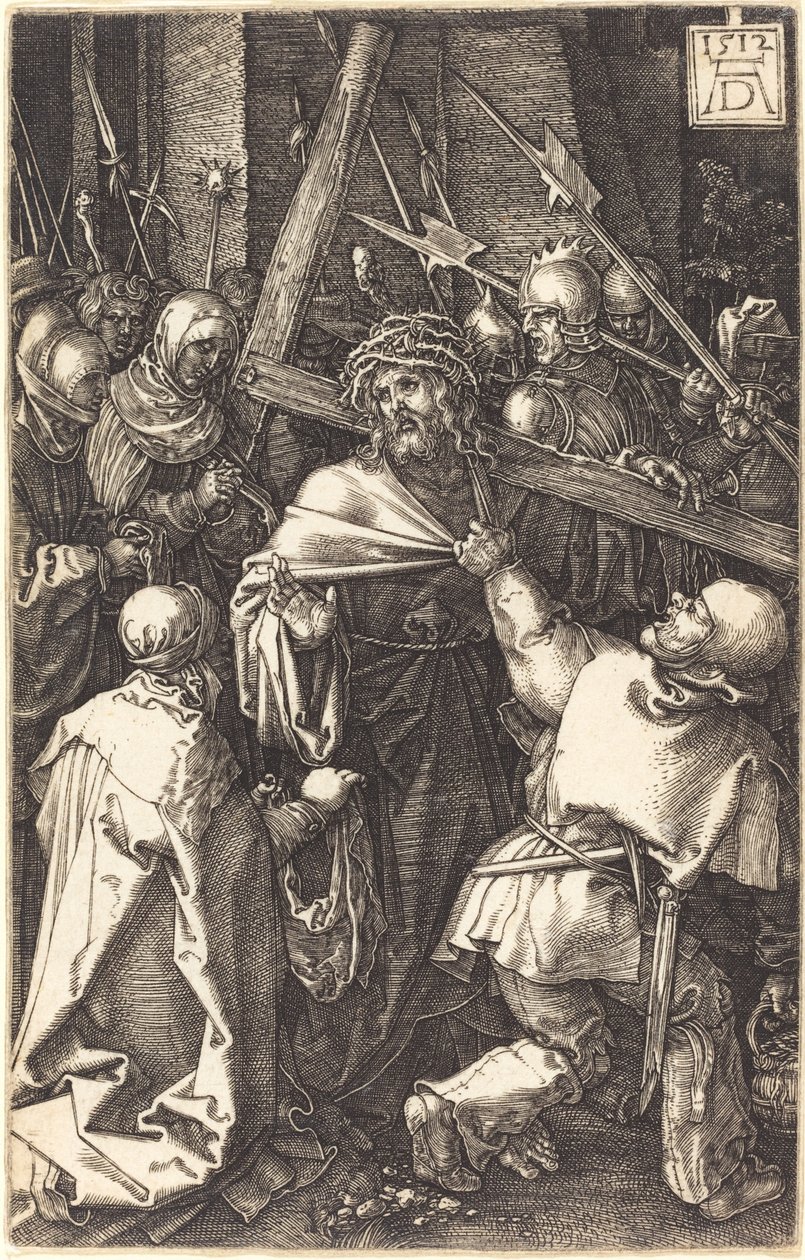 Christus Draagt het Kruis door Albrecht Dürer