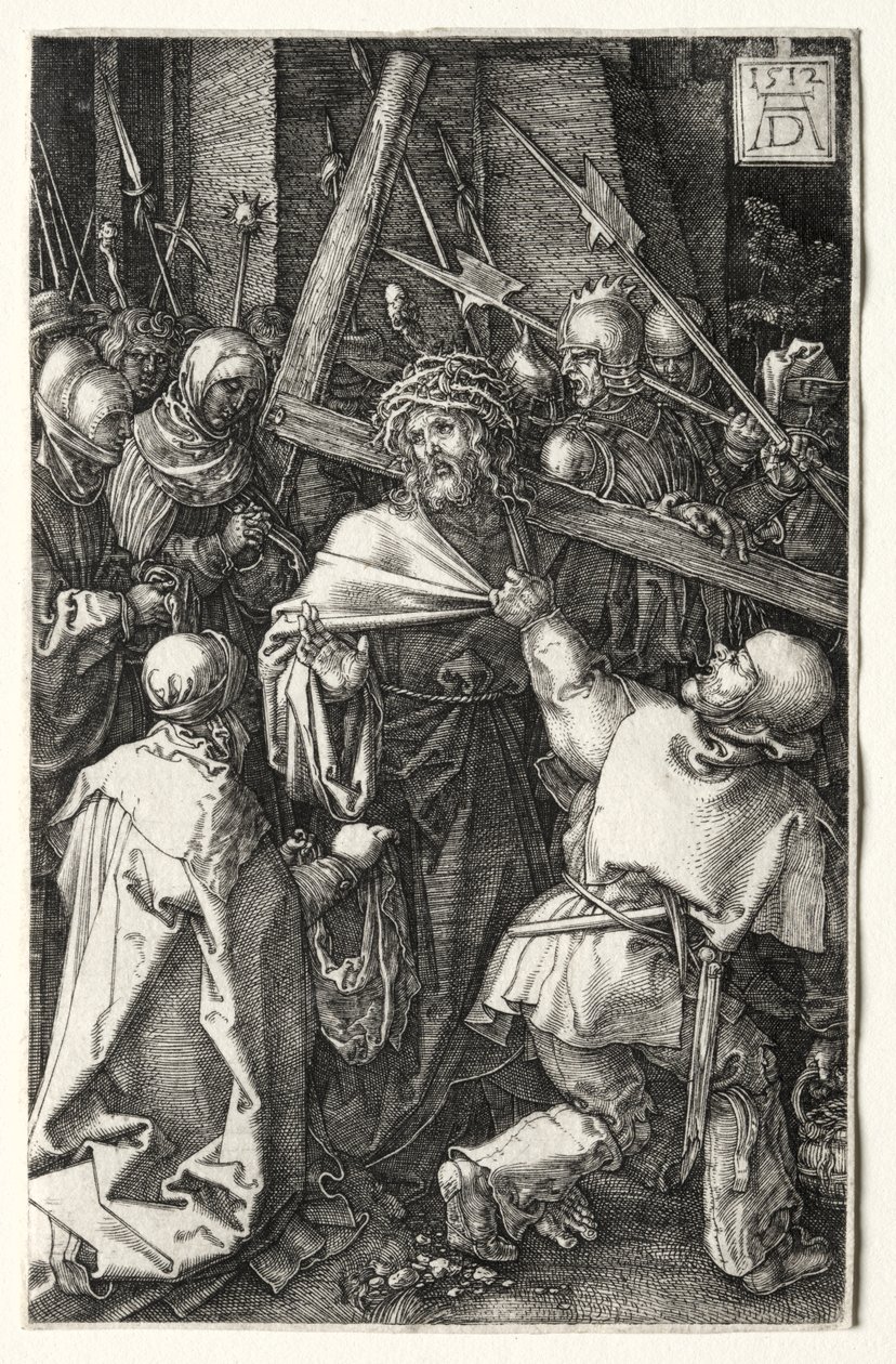 Christus Draagt het Kruis door Albrecht Dürer