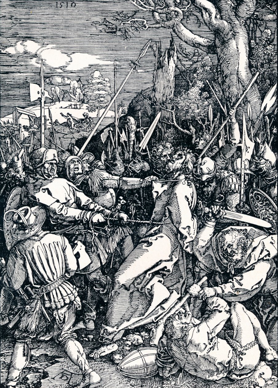 Christus gevangen genomen, 1510 1906 door Albrecht Dürer