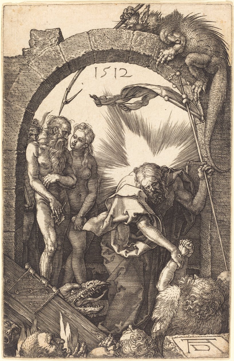Christus in de Limbus door Albrecht Dürer