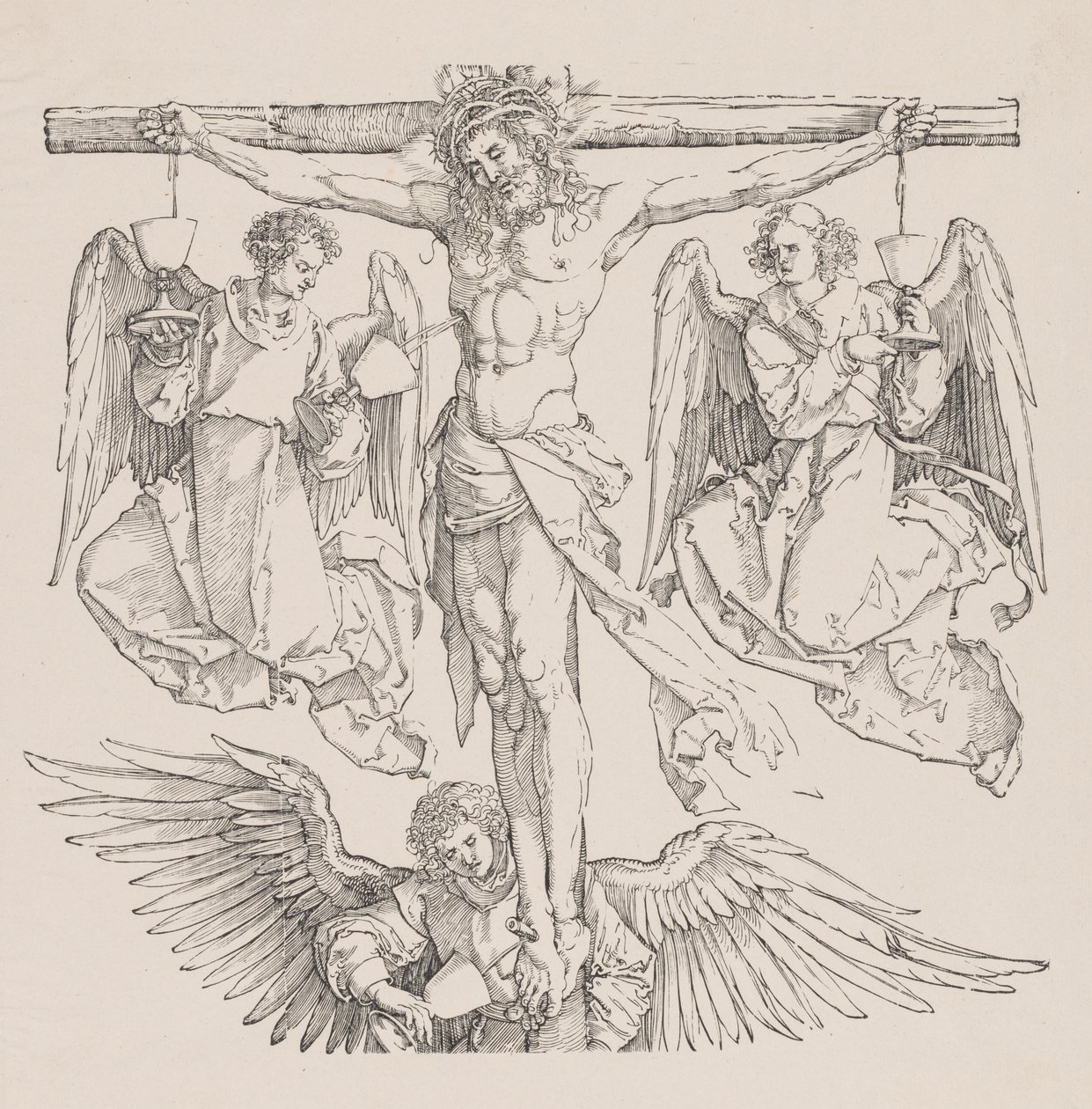 Christus aan het kruis door Albrecht Dürer
