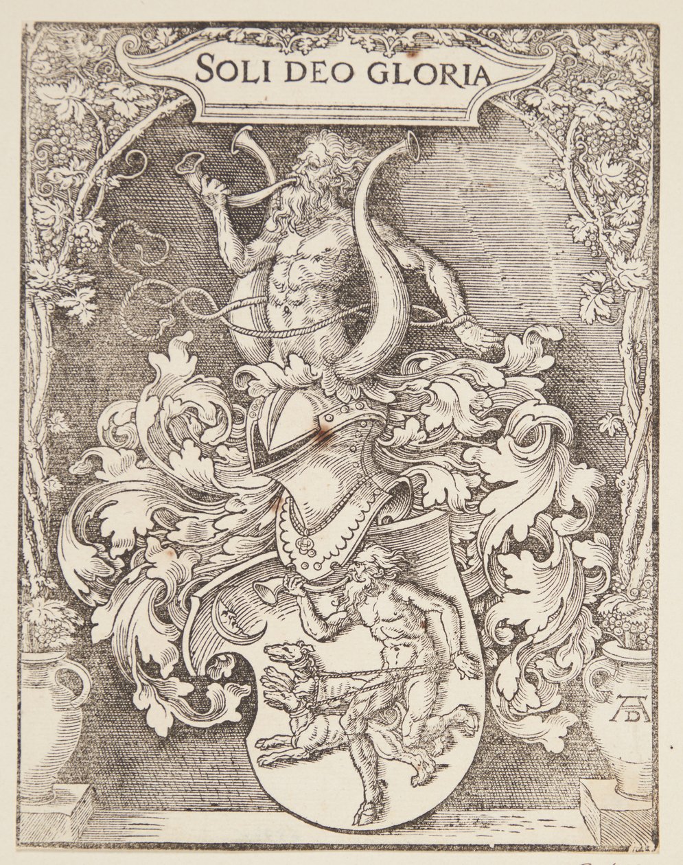 Wapen van Johann Tscherte door Albrecht Dürer