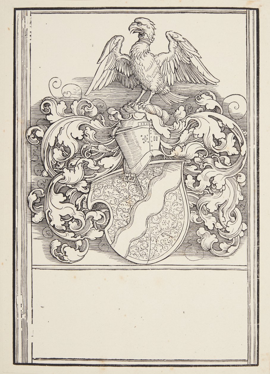 Wapen van Michael Behaim door Albrecht Dürer