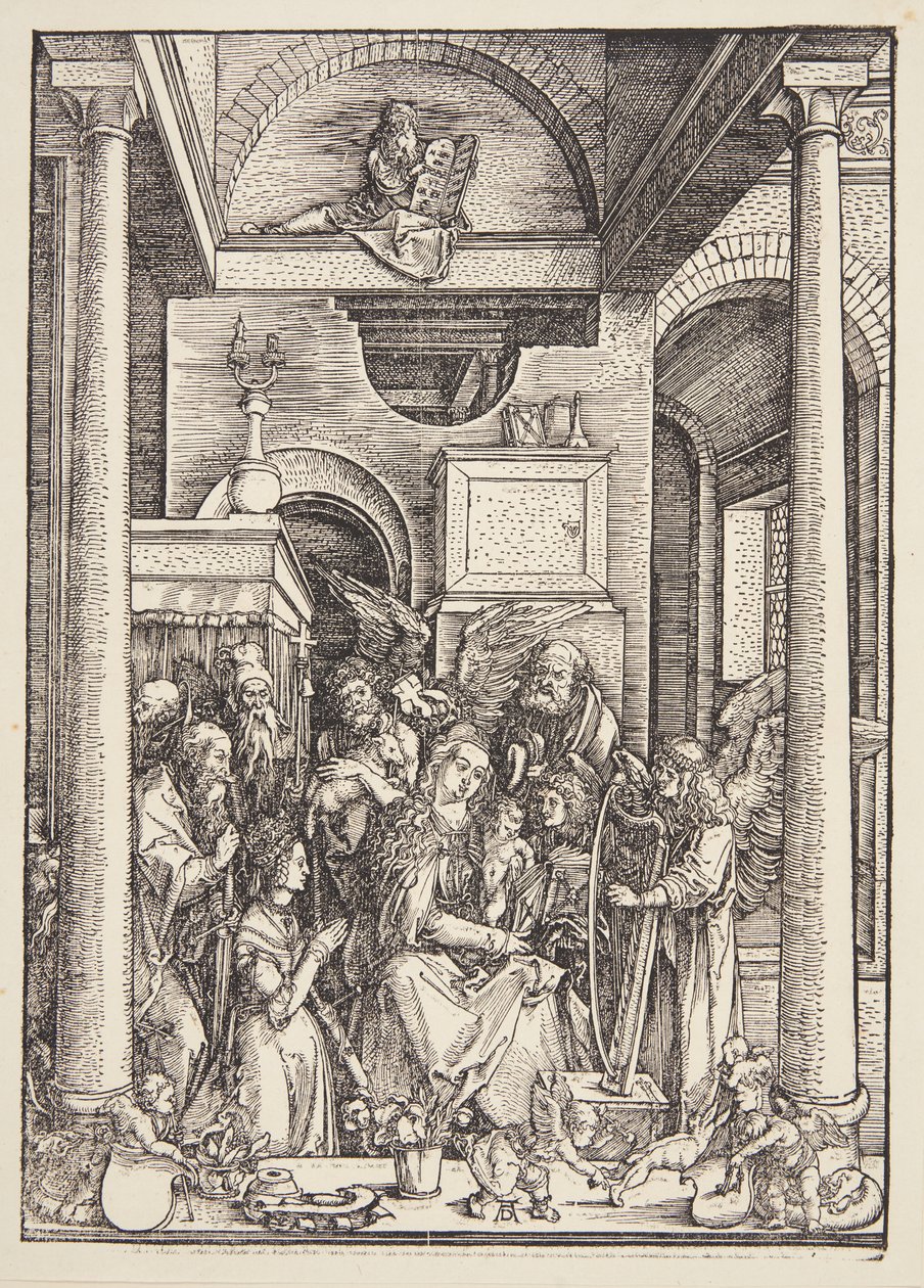 Verheerlijking van de Maagd door Albrecht Dürer