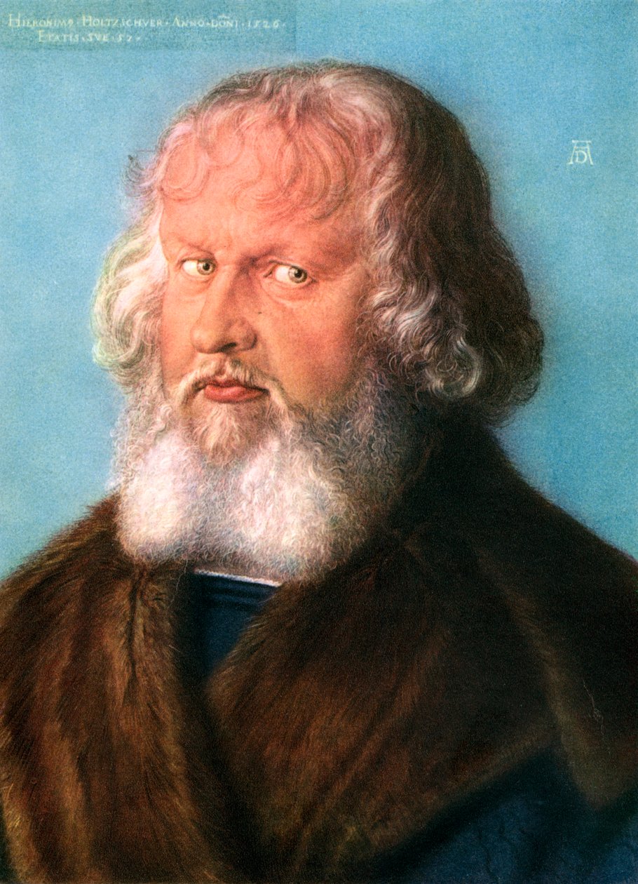Hieronymus Holzschuher door Albrecht Dürer