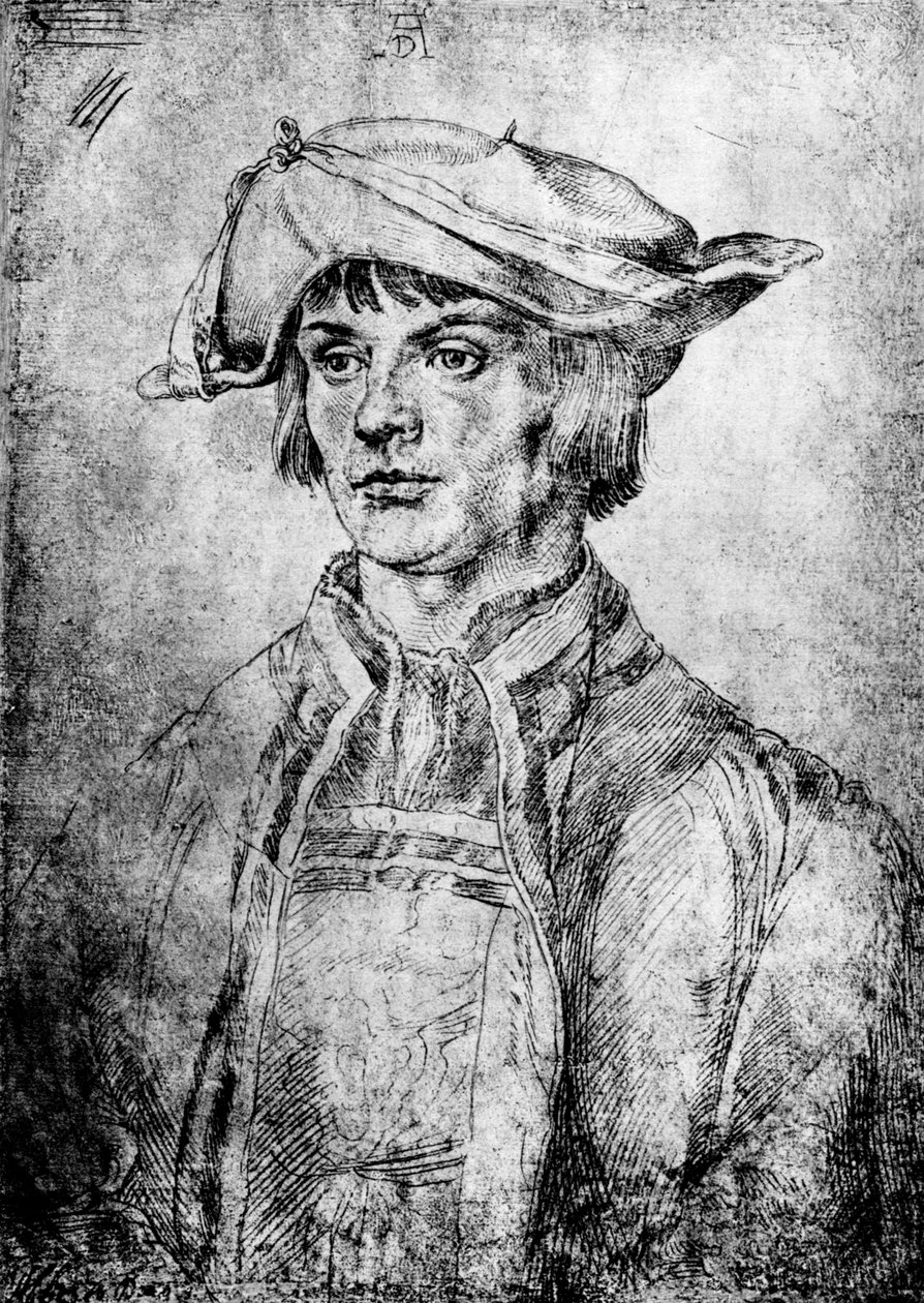 Lucas van Leyden, 1936 door Albrecht Dürer