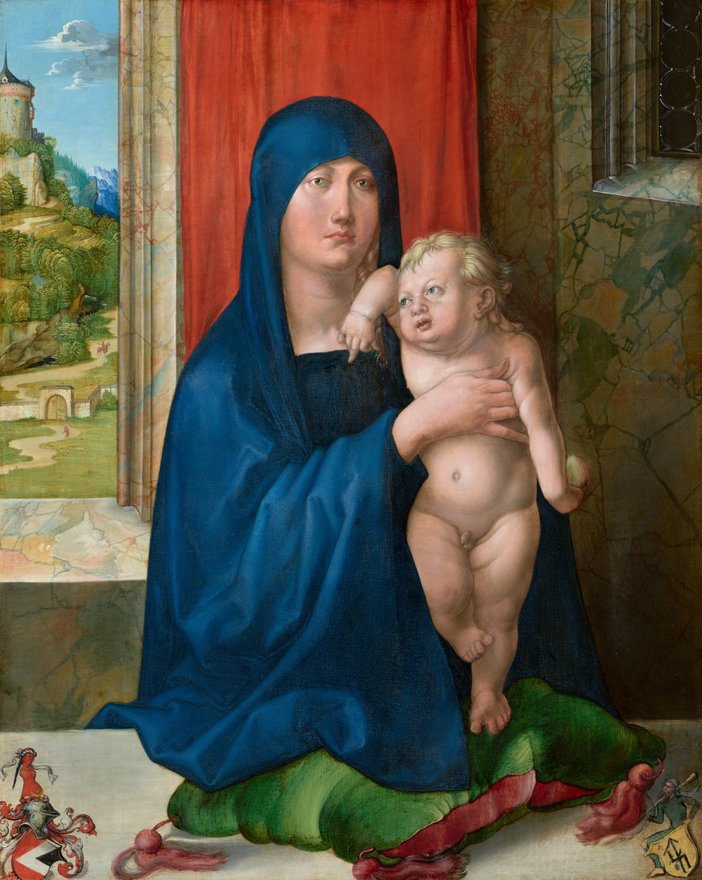 Madonna en Kind door Albrecht Dürer