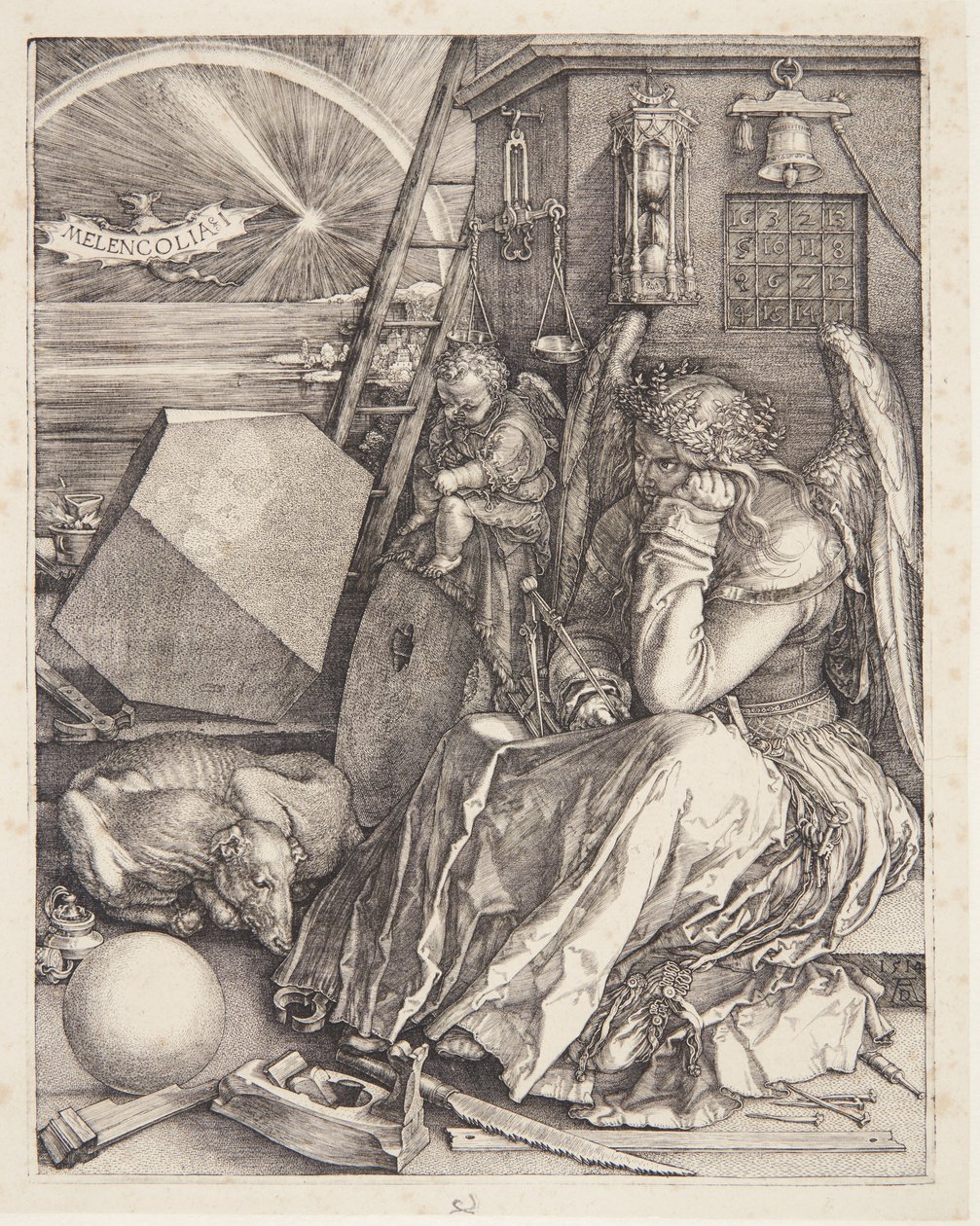 Melencolia I door Albrecht Dürer