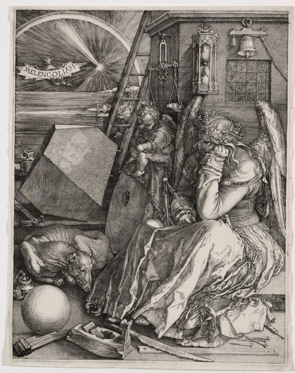 Melencolia I door Albrecht Dürer