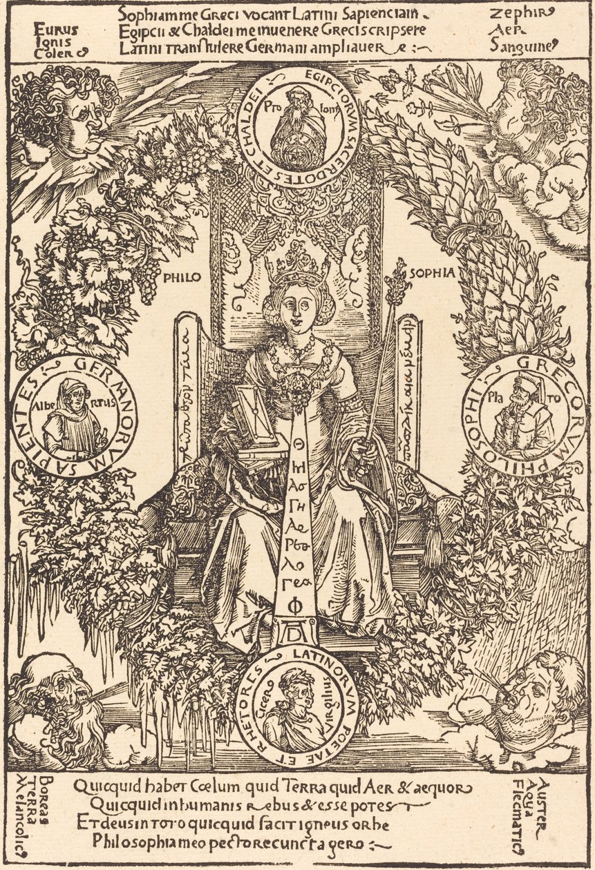 Filosofie door Albrecht Dürer