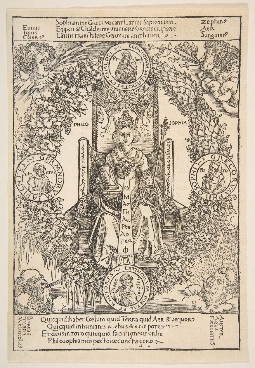 Filosofie door Albrecht Dürer