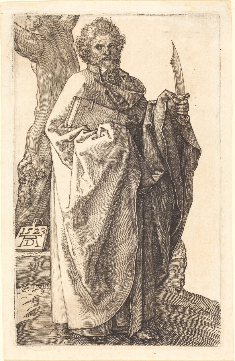 Sint Bartholomeus door Albrecht Dürer
