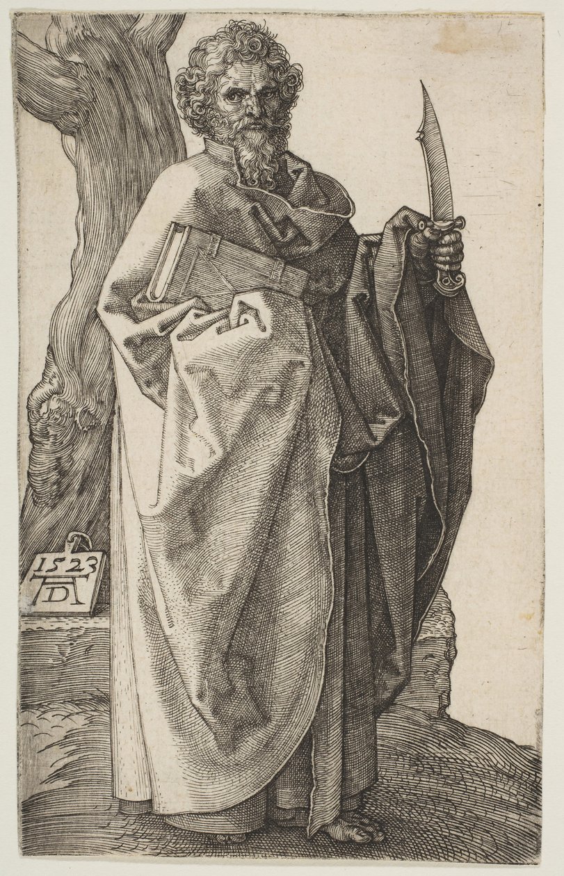 Sint Bartholomeus door Albrecht Dürer