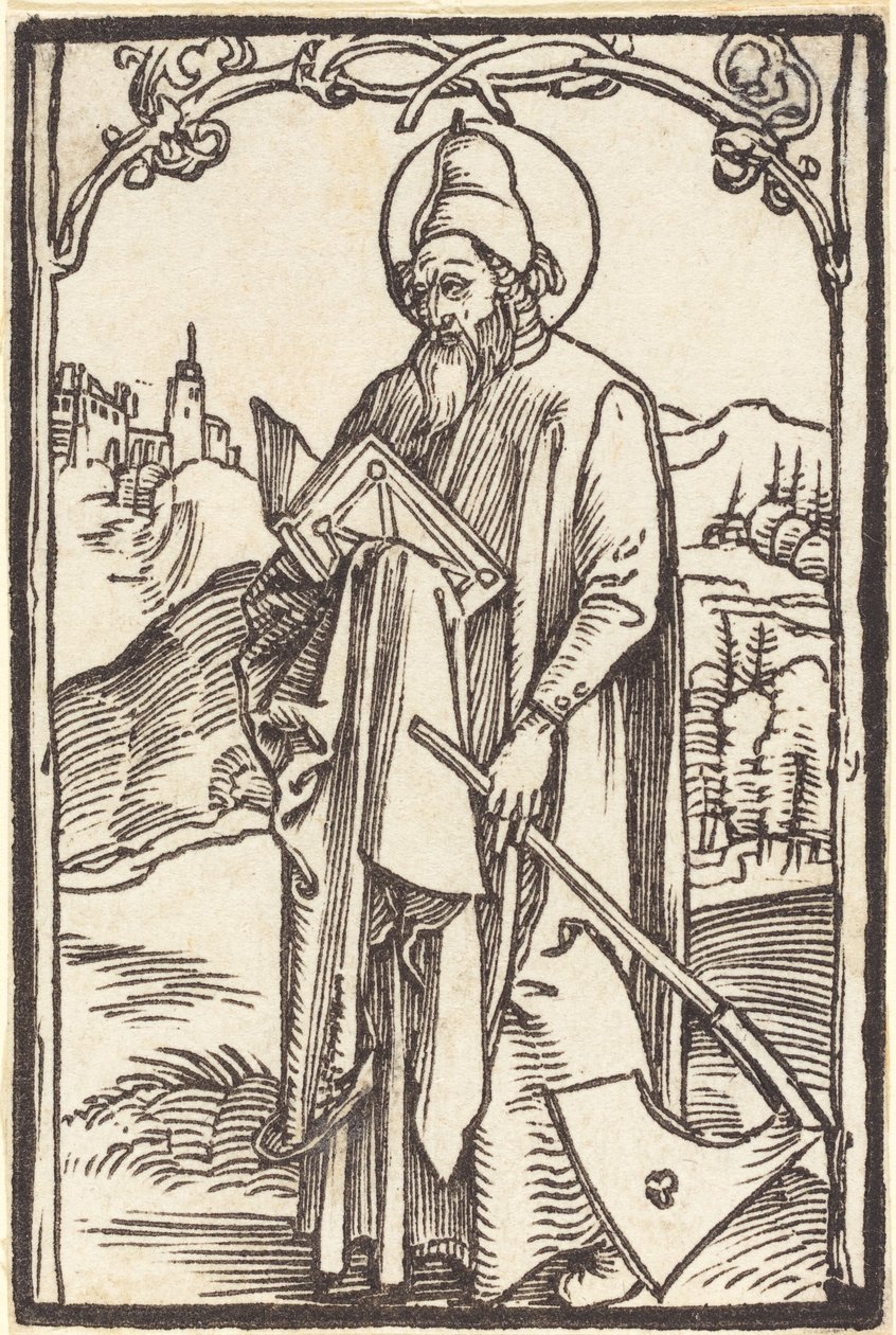 Sint Matthias door Albrecht Dürer