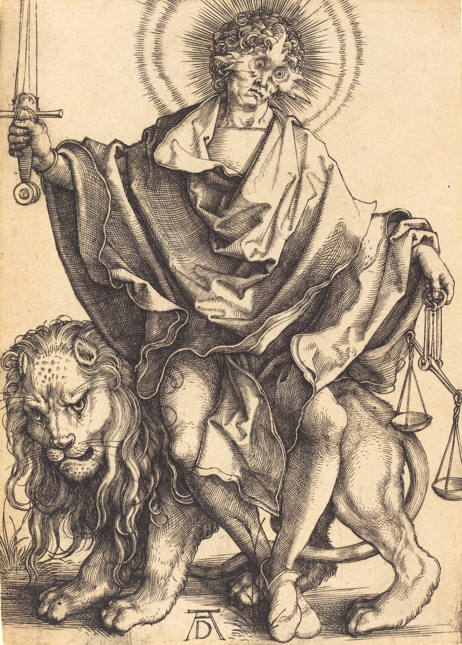 Sol Iustitiae Zon der Gerechtigheid door Albrecht Dürer