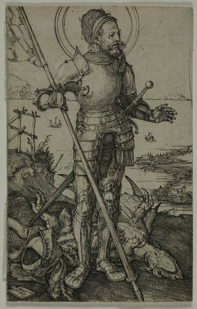 Sint Joris te Voet door Albrecht Dürer