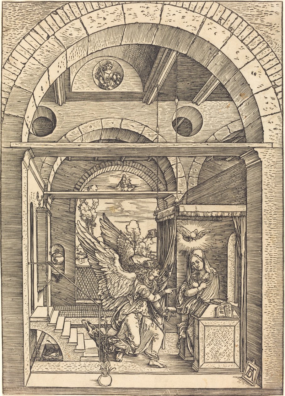 De Aankondiging door Albrecht Dürer