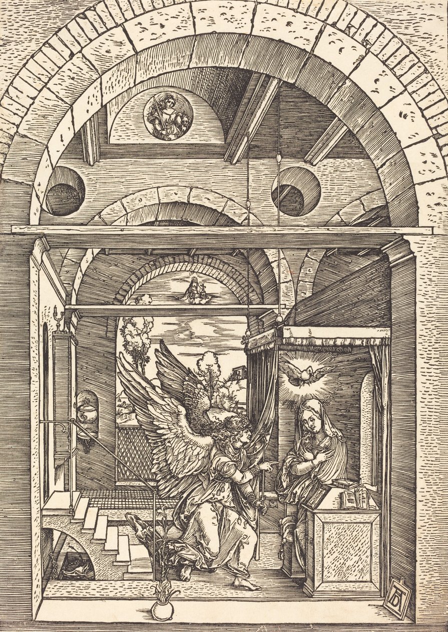 De Aankondiging door Albrecht Dürer