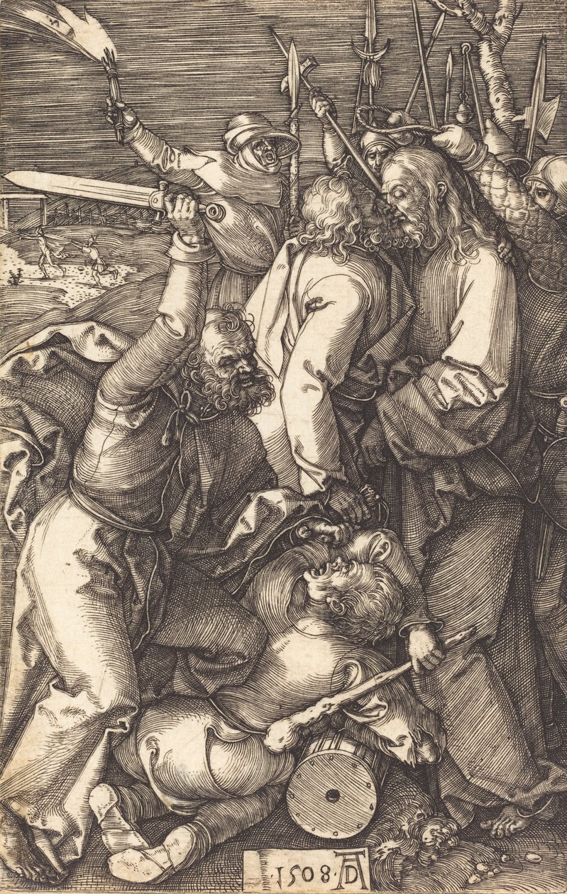 Het verraad van Christus door Albrecht Dürer